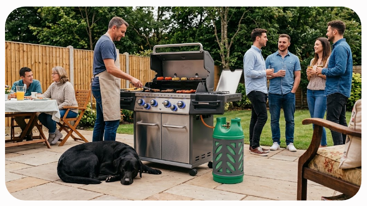 Garden BBQ party